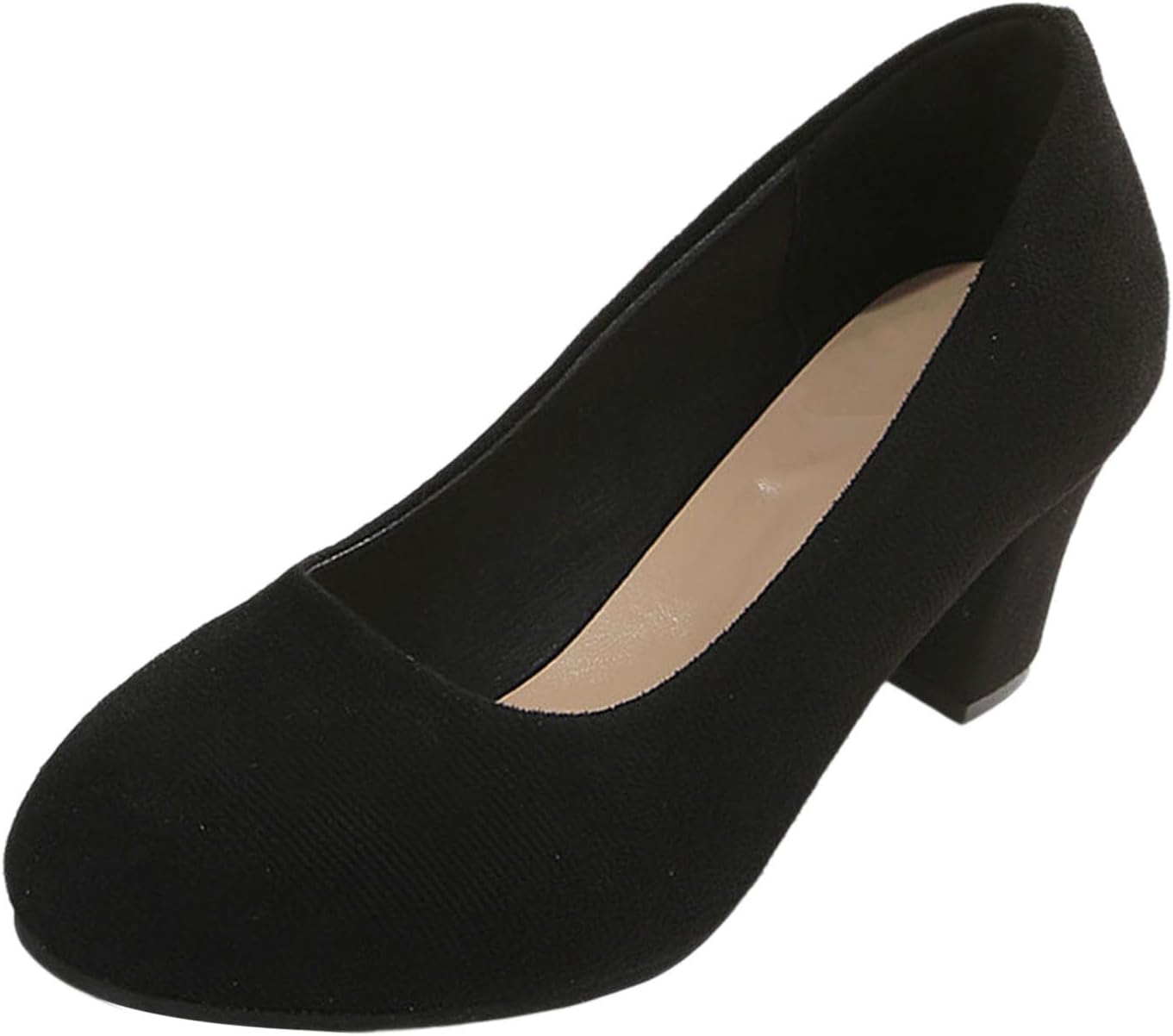 Primadon Damen Schuhe Schwarz / 35 Clara | Elegante Damenpumps mit Leopardenmuster aus Samt