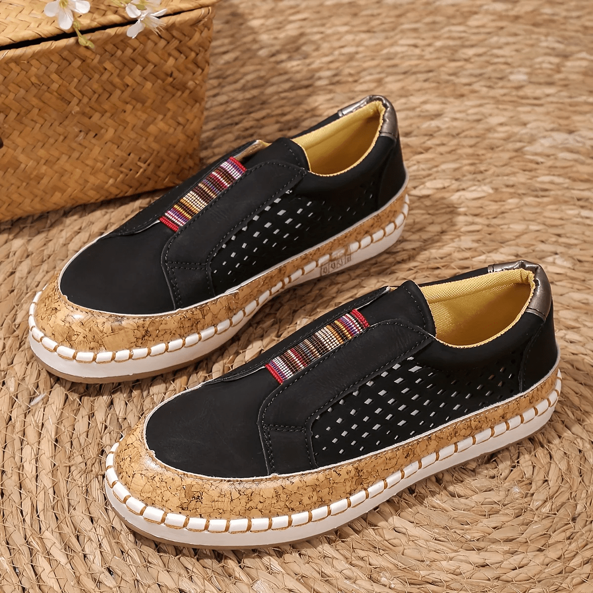 Primadon Damen Schuhe Schwarz / 35 Sola | orthopädische Schlupfschuhe für Damen atmungsaktiv