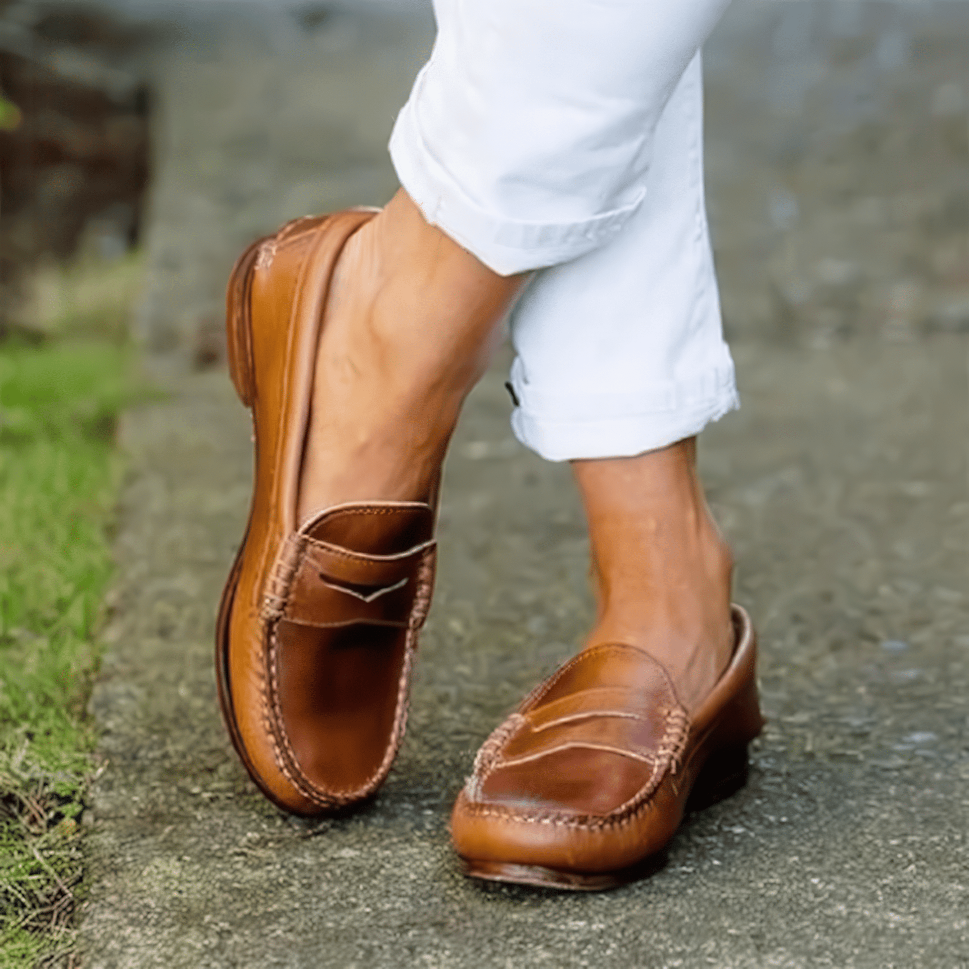 Primadon Damen Schuhe Sofia | eleganter Loafer für Damen atmungsaktiv