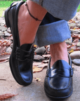 Primadon Damen Schuhe Sofia | eleganter Loafer für Damen atmungsaktiv