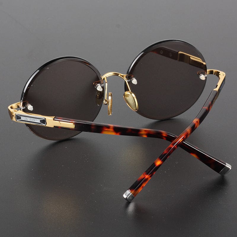 Primadon Damen-Sonnenbrillen Tigerauge Senta | elegante Vintage-Sonnenbrille UV400