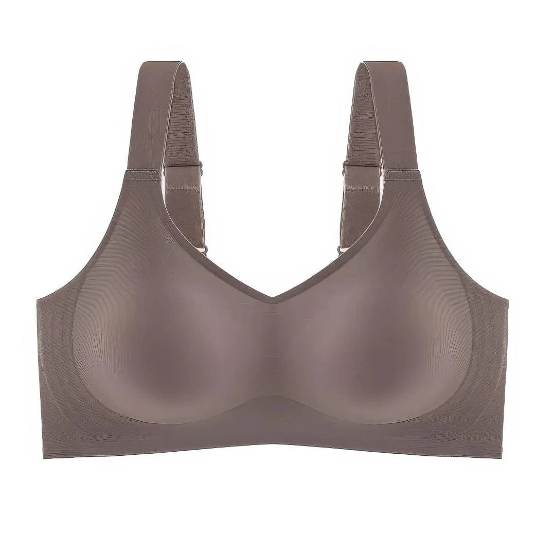 Primadon Damen Sport-BHs Lila-Grau / M Sora nahtloser Sport-BH für Damen atmungsaktiv