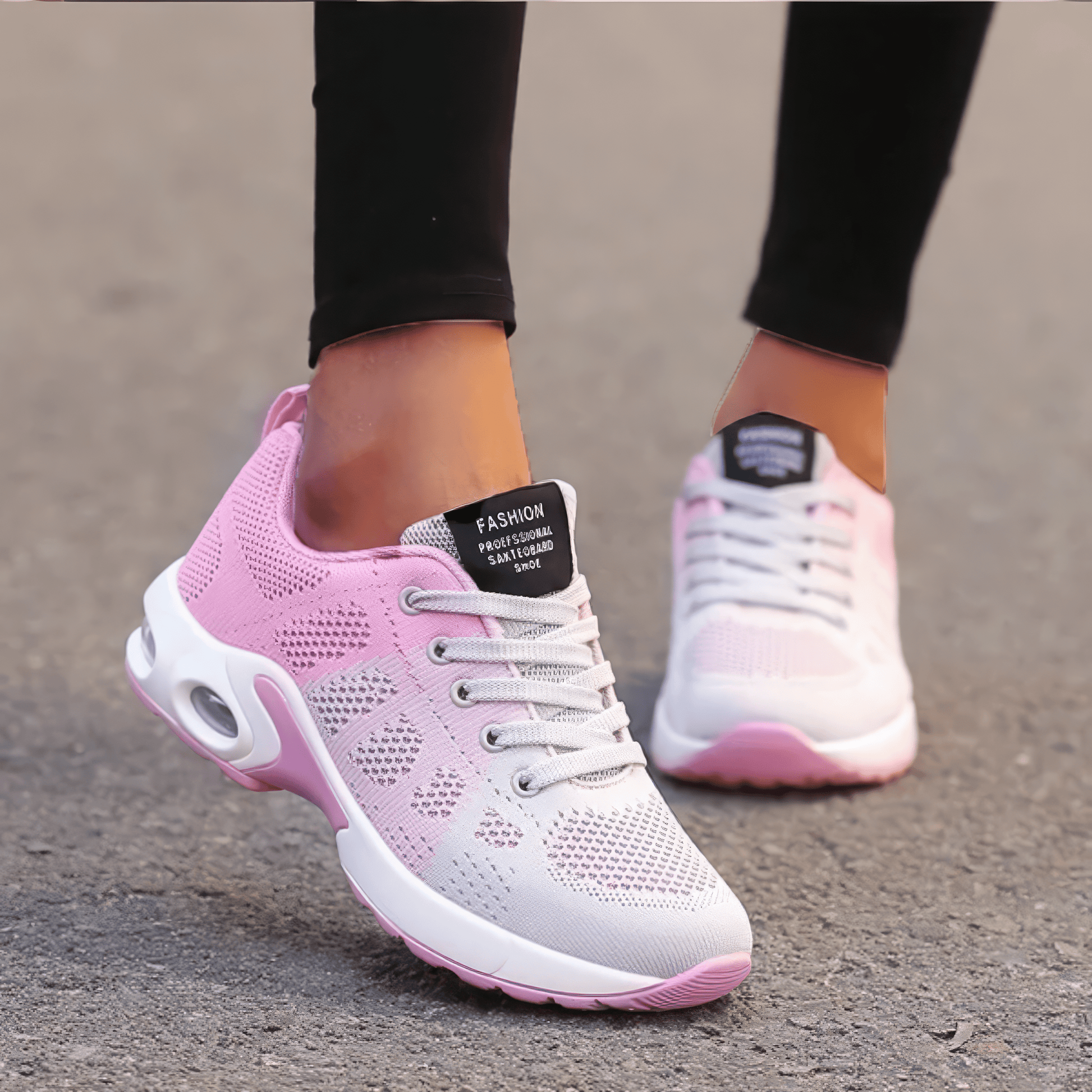 Primadon Damen Sportschuhe Rosa / 33 Tabea | atmungsaktive Sneakers für Damen orthopädisch