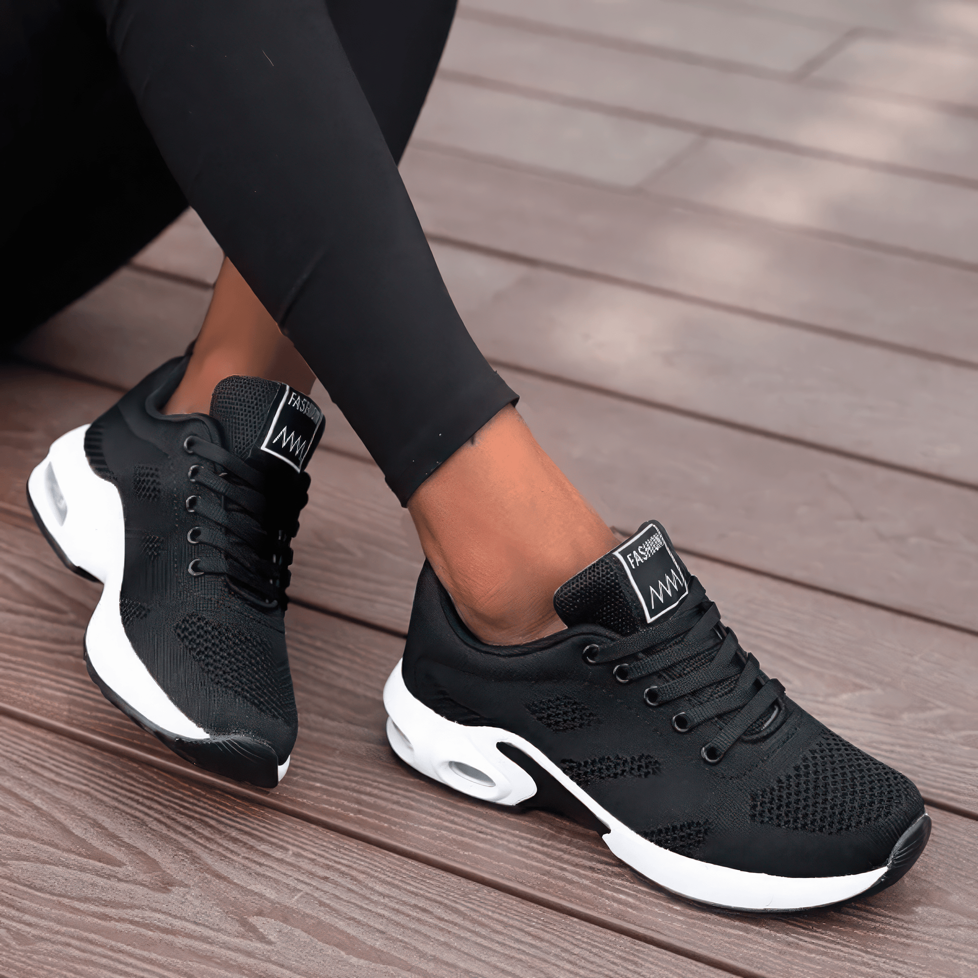 Primadon Damen Sportschuhe Schwarz / 33 Tabea | atmungsaktive Sneakers für Damen orthopädisch