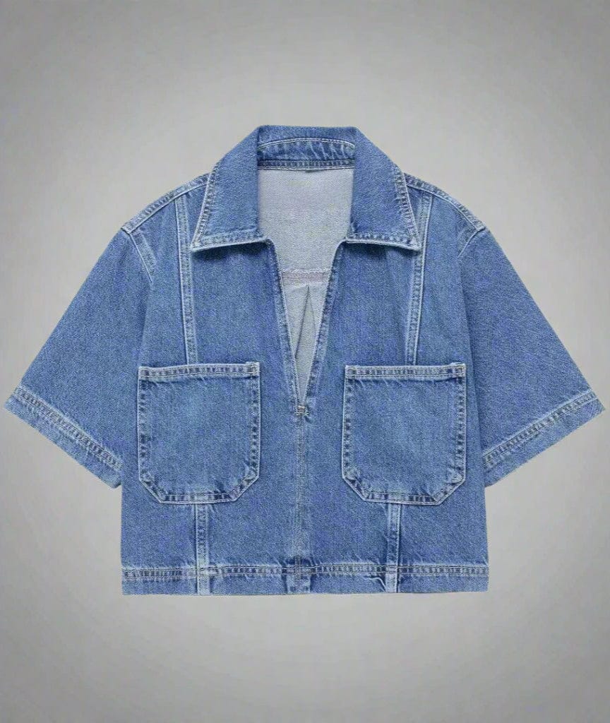 Primadon Damenbekleidung Hellblau / S Liv | figurbetonter Jeans-Zweiteiler für Damen sommer