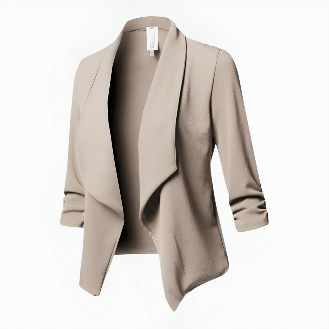 Primadon Damenblazer Beige / S Elysia | eleganter Langblazer für Damen slim fit