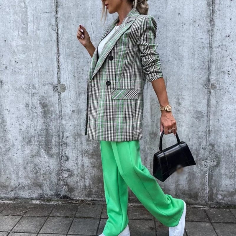 Primadon Damenblazer Clara Damen Blazer | Eleganter Langer Schnitt