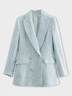 Primadon Damenblazer Elena Damen Blazer | Weicher Tweed, Trendy Stil