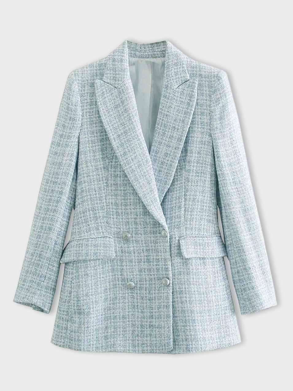 Primadon Damenblazer Elena Damen Blazer | Weicher Tweed, Trendy Stil