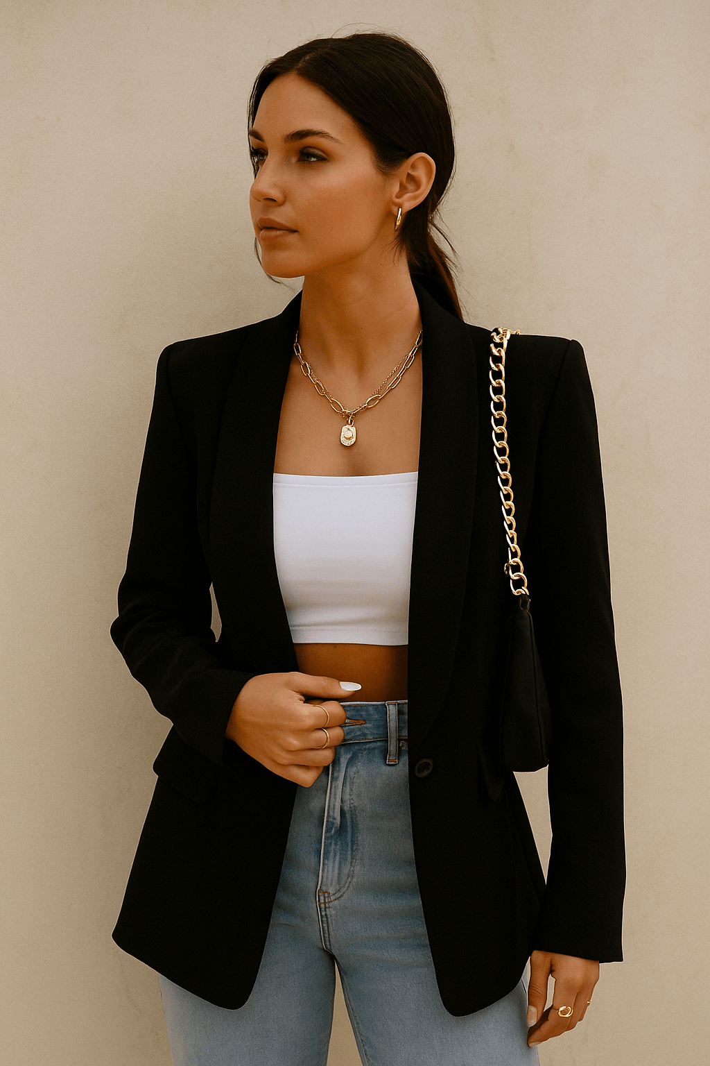 Primadon Damenblazer Ronja taillierter Blazer für Damen klassisch