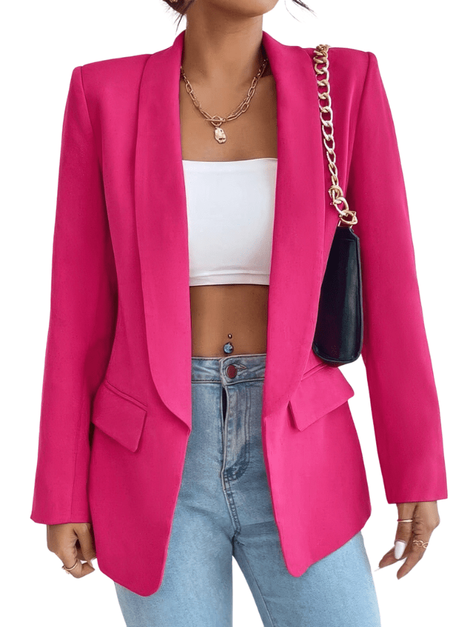 Primadon Damenblazer Rosa / XS Ronja taillierter Blazer für Damen klassisch