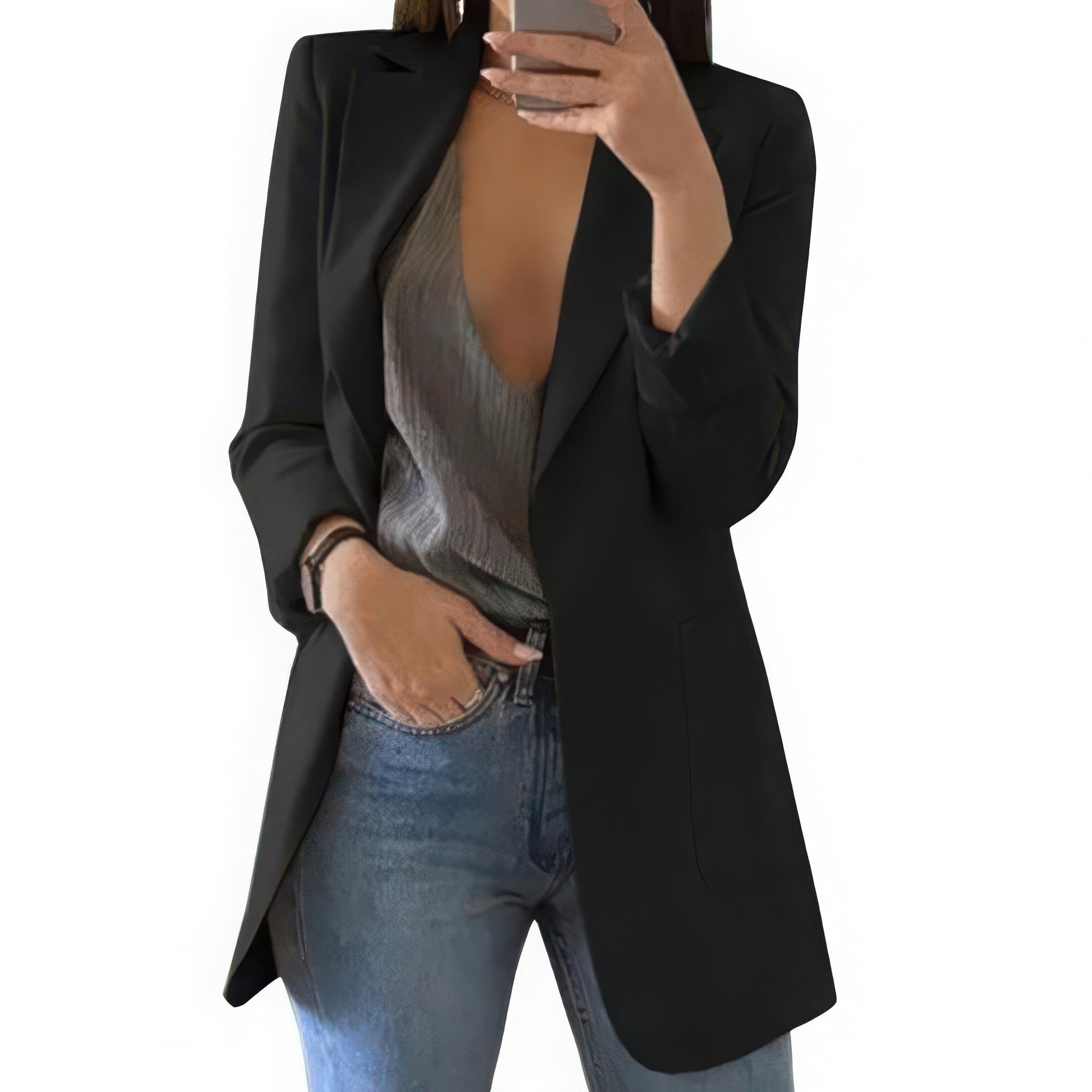 Primadon Damenblazer Schwarz / S Chloé | strukturierter Blazer für Damen büro