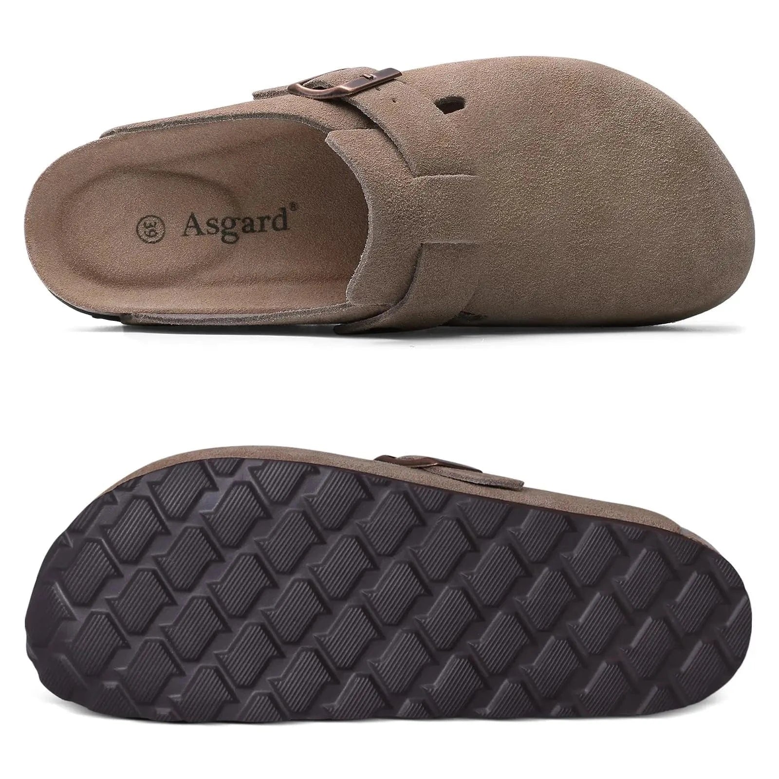 Primadon Damenclogs Livia elegante Clogs für Damen Wildleder