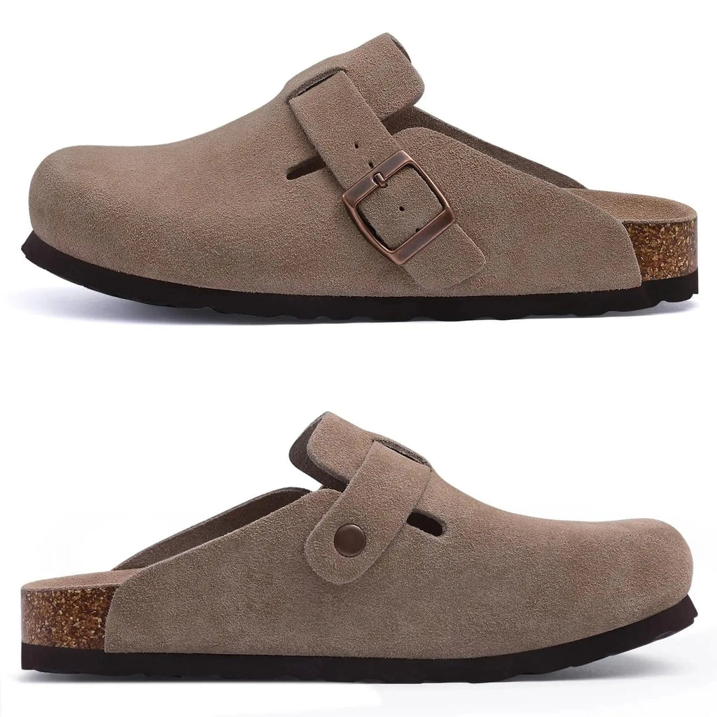 Primadon Damenclogs Livia elegante Clogs für Damen Wildleder