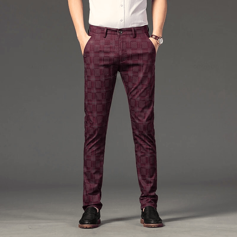 Primadon Damenhosen Carl | Elegante Stoffhose für Herren leicht atmungsaktiv