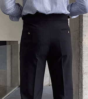 Primadon Damenhosen Gabriel | Elegante Faltenhose für Herren atmidativ
