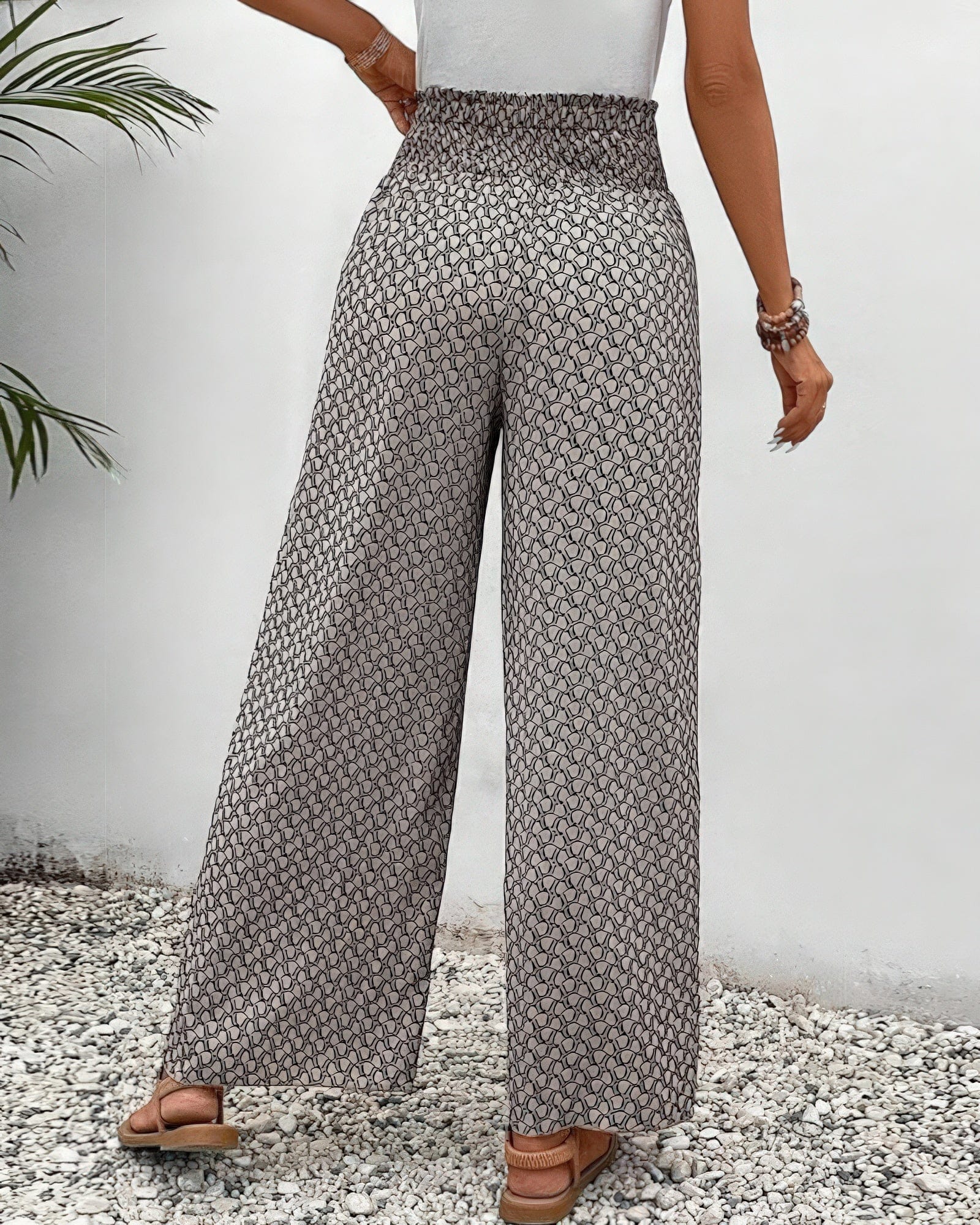 Primadon Damenhosen Sapphira | luftige Sommerhose für Damen hoher Bund