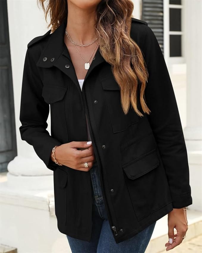 Primadon Damenjacken Elodie | leichte Übergangsjacke für Damen Slim Fit