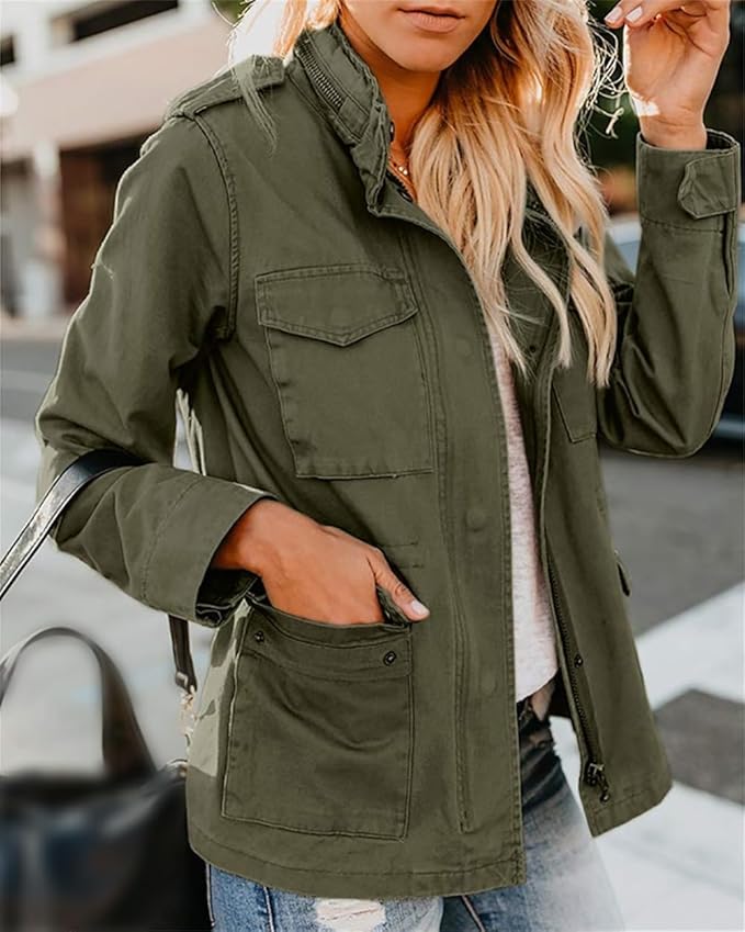 Primadon Damenjacken Elodie | leichte Übergangsjacke für Damen Slim Fit