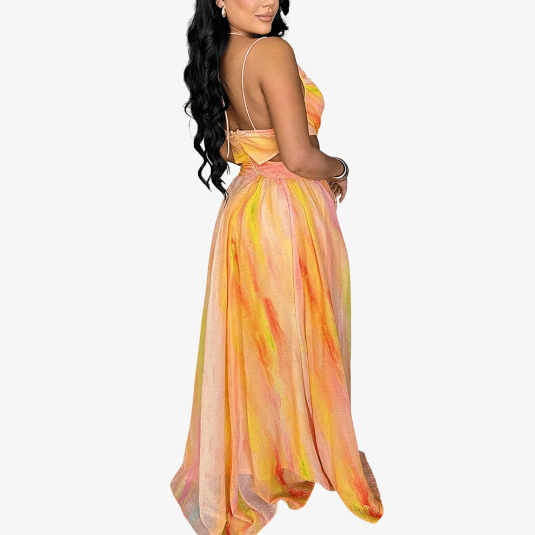 Primadon Damenkleider Diva | elegantes Maxikleid für Damen Abend