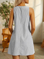 Primadon Damenkleider Elise | leichtes Minikleid für Damen ärmellos