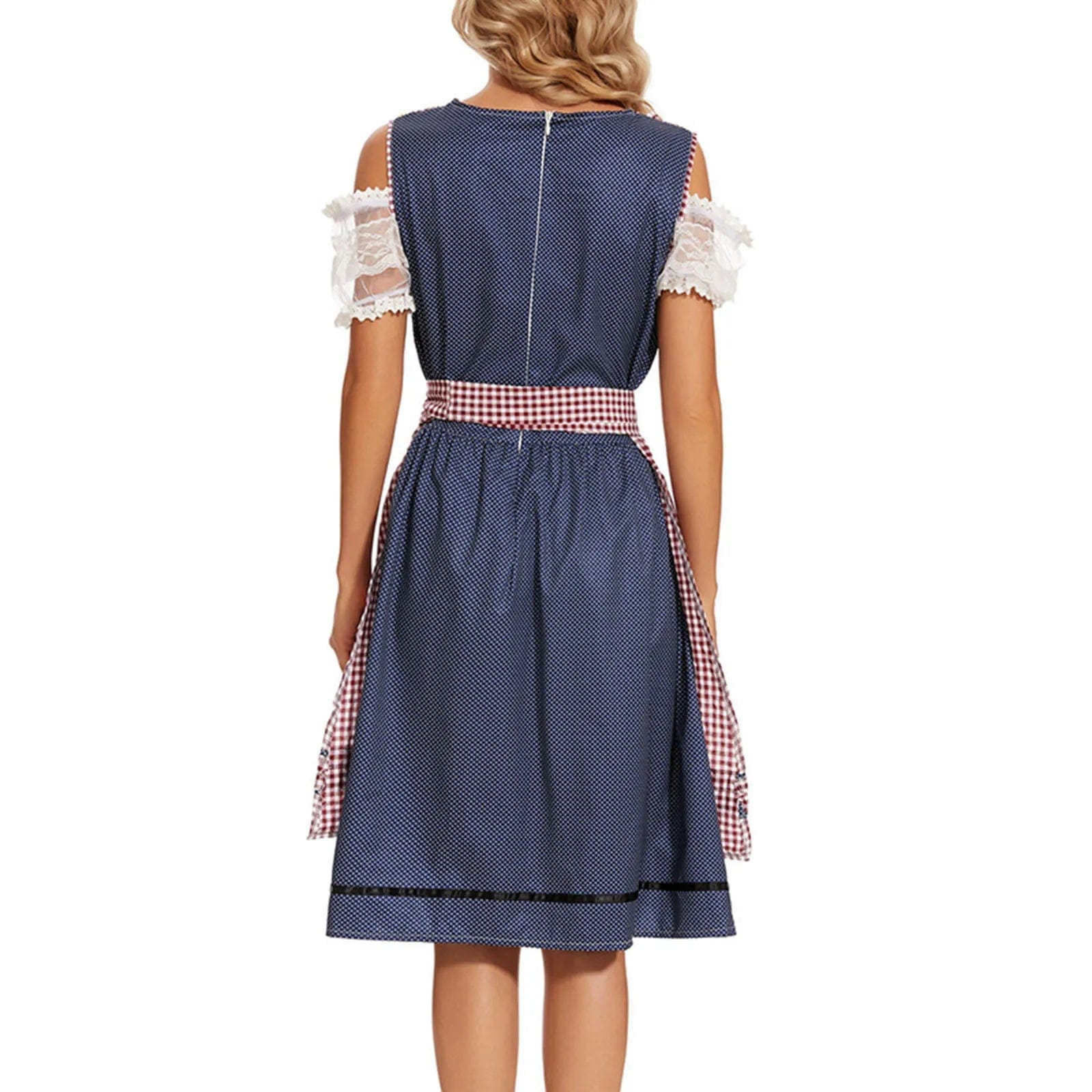 Primadon Damenkleider Greta | Elegantes Dirndl Kleid für Damen Oktoberfest