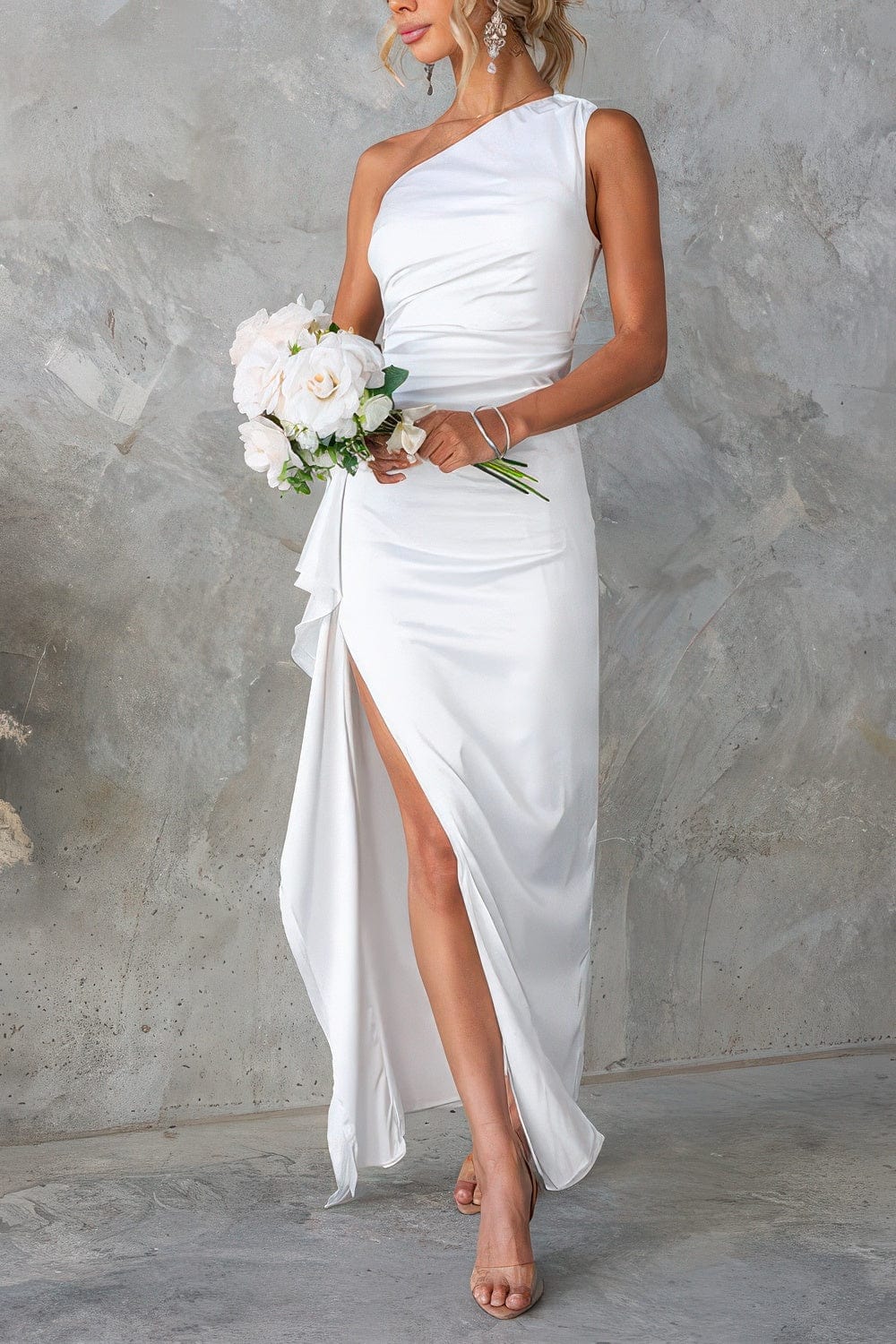 Primadon Damenkleider Isadora elegantes Maxikleid für Damen fließend