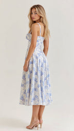 Primadon Damenkleider Kiana | Elegantes Korsettkleid für Damen Midi