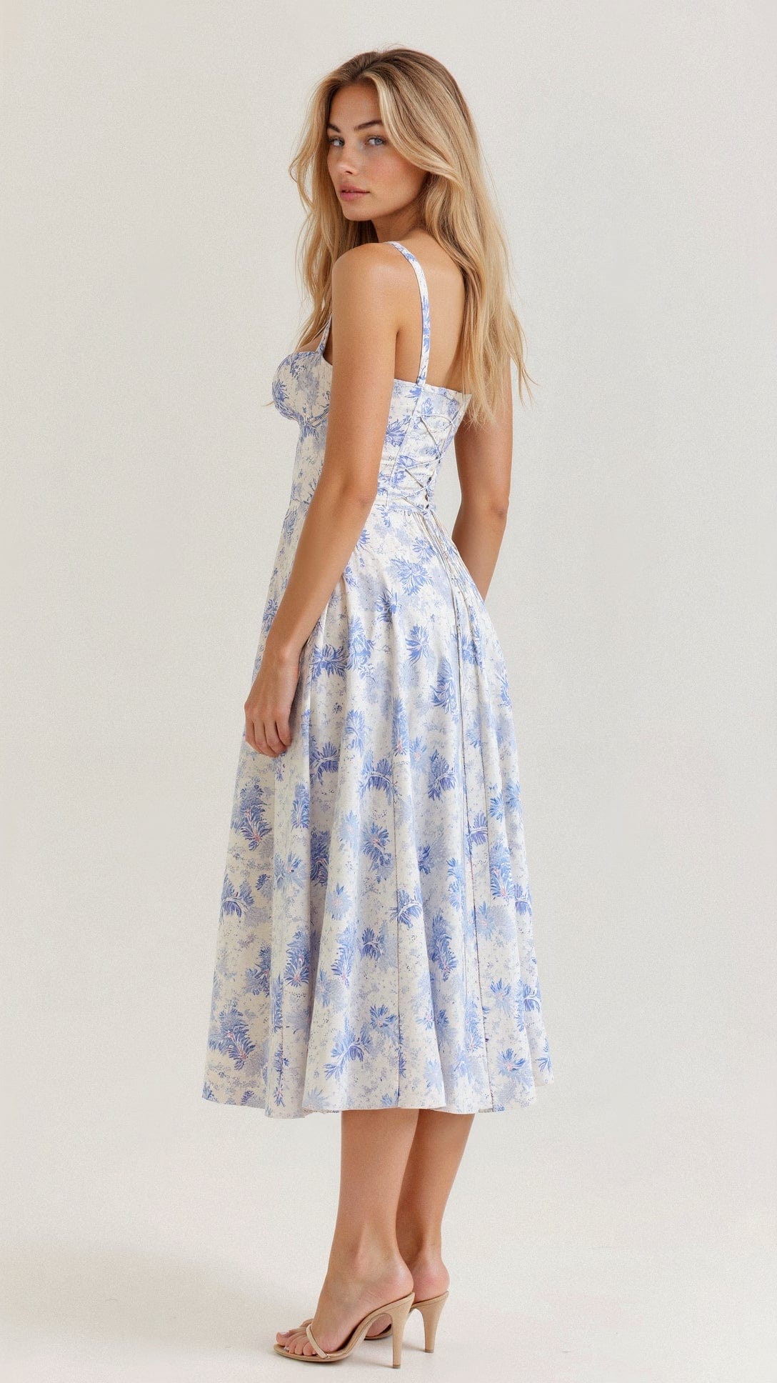 Primadon Damenkleider Kiana | Elegantes Korsettkleid für Damen Midi