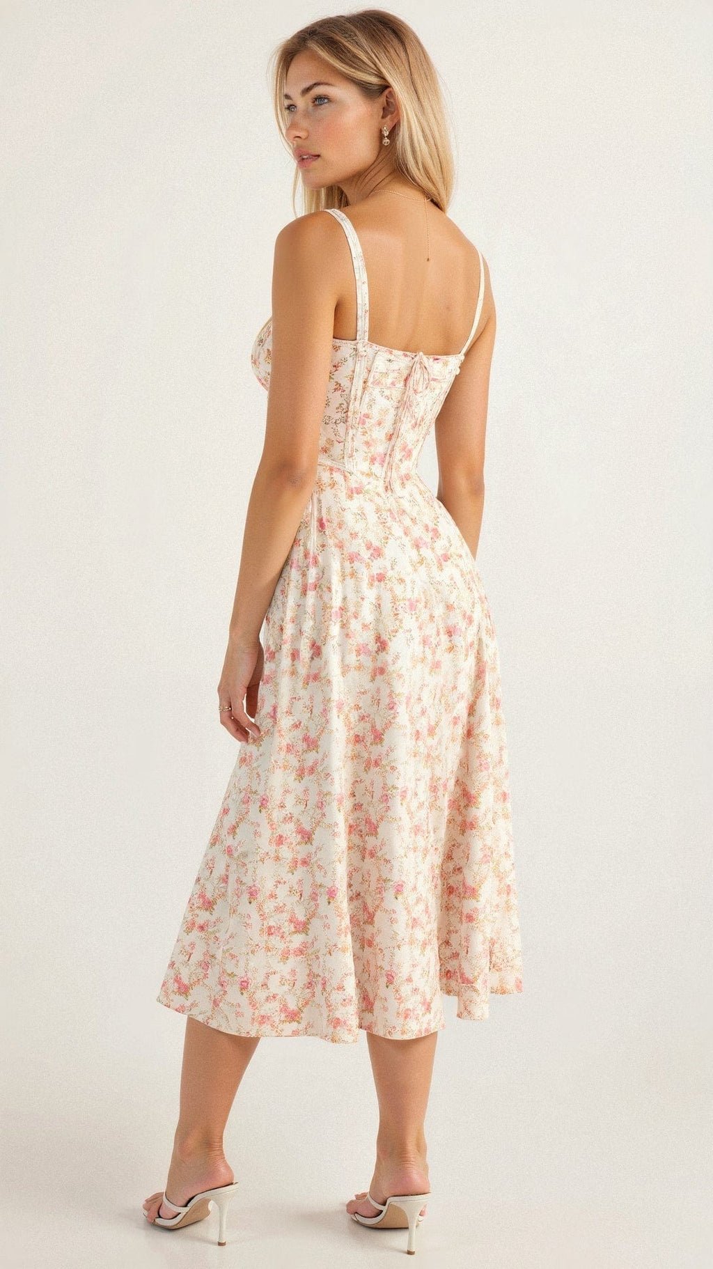 Primadon Damenkleider Kiana | Elegantes Korsettkleid für Damen Midi