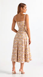 Primadon Damenkleider Kiana | Elegantes Korsettkleid für Damen Midi