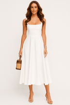 Primadon Damenkleider Lucia trägerloses Midikleid für Damen