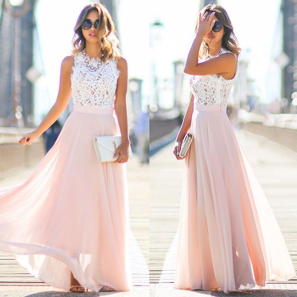 Primadon Damenkleider Rose / XS Marie | Elegantes Spitzenkleid für Damen festlich Sommer