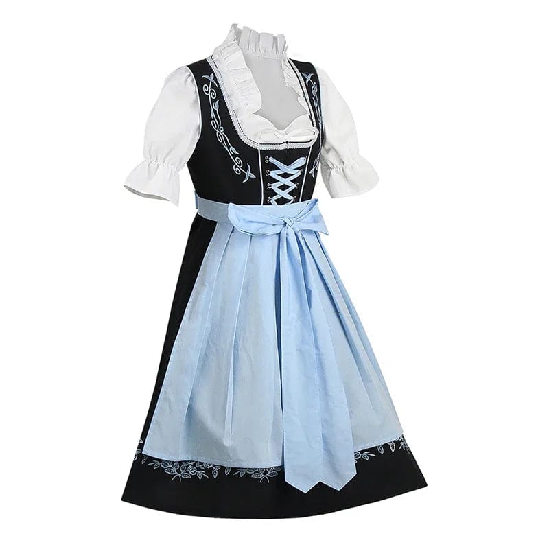 Primadon Damenkostüme S Greta | Elegantes Dirndl für Damen schwarz Oktoberfest 2025
