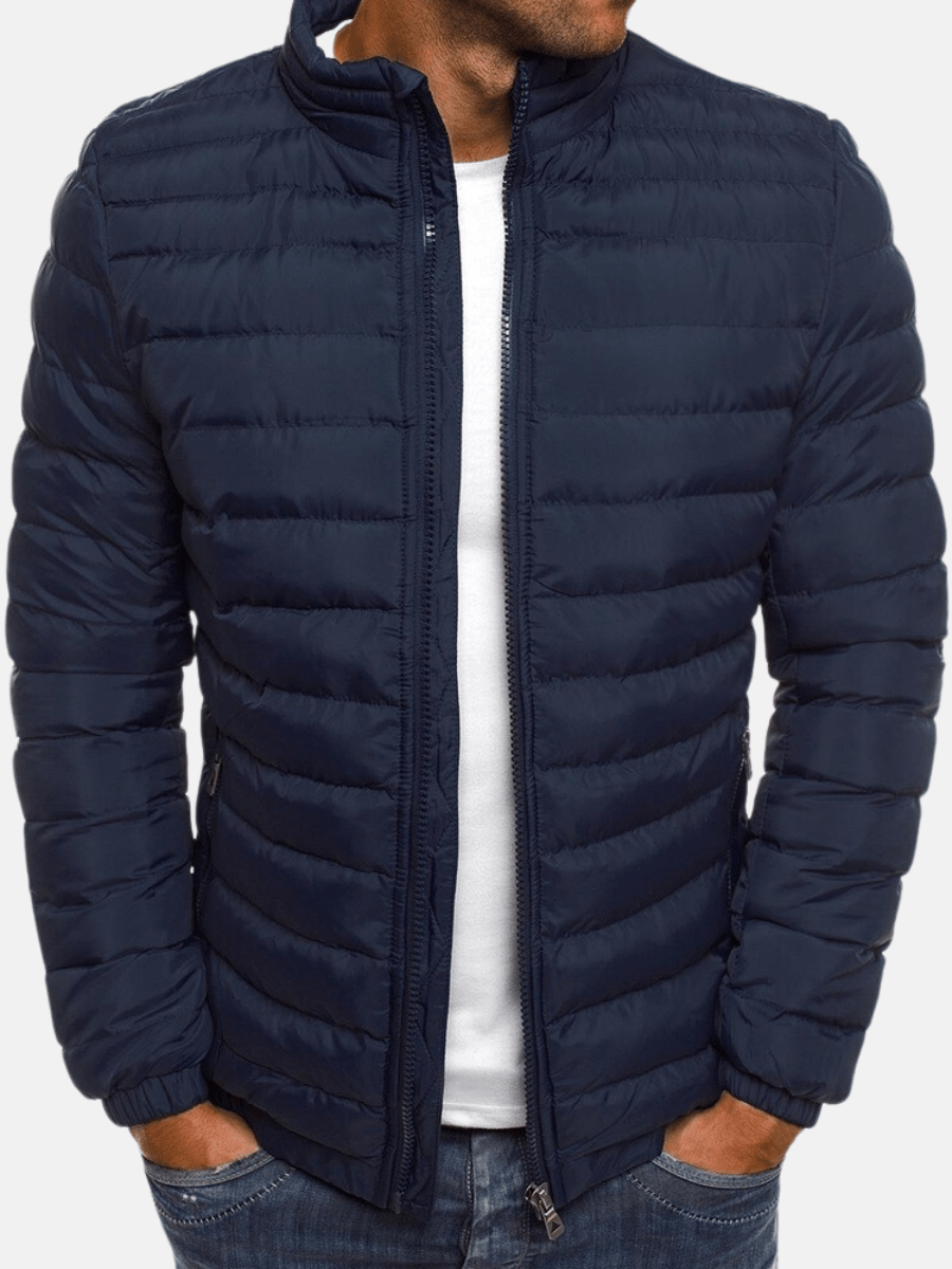 Primadon Damenoberbekleidung Dunkelblau / S Dorian | Taillierte Steppjacke für Herren modern