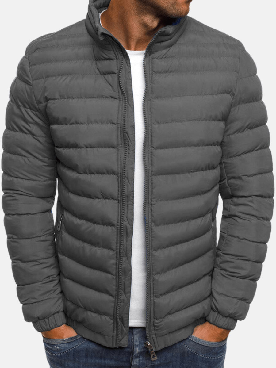 Primadon Damenoberbekleidung Grau / S Dorian | Taillierte Steppjacke für Herren modern