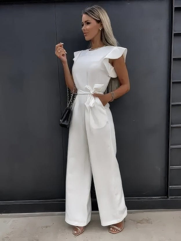 Primadon Damenoverall & -Jumpsuits Romy elegante Baumwollmischung Jumpsuit für Damen tailliert