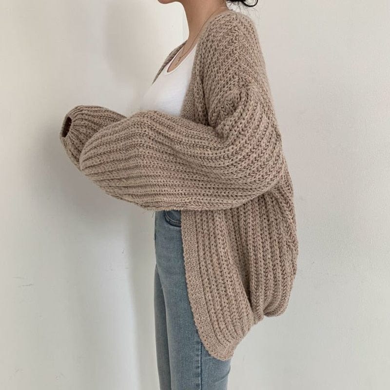 Primadon Damenpullover Annie Damen Strickjacke | Oversized, Gemütlich und Modisch