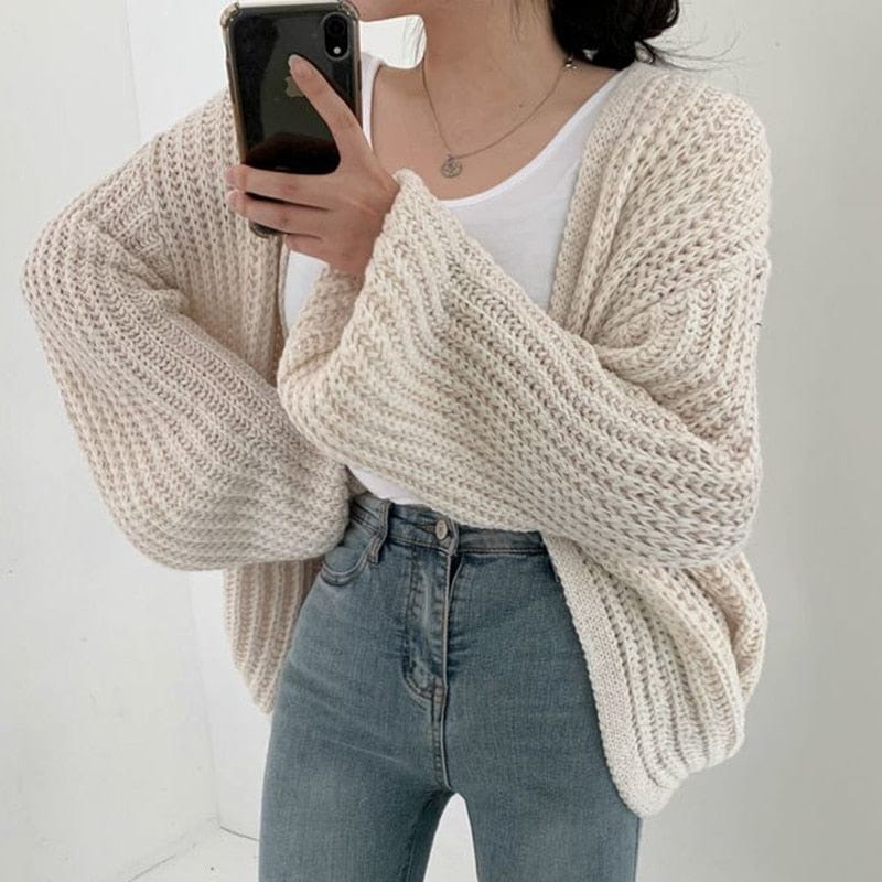Primadon Damenpullover Annie Damen Strickjacke | Oversized, Gemütlich und Modisch