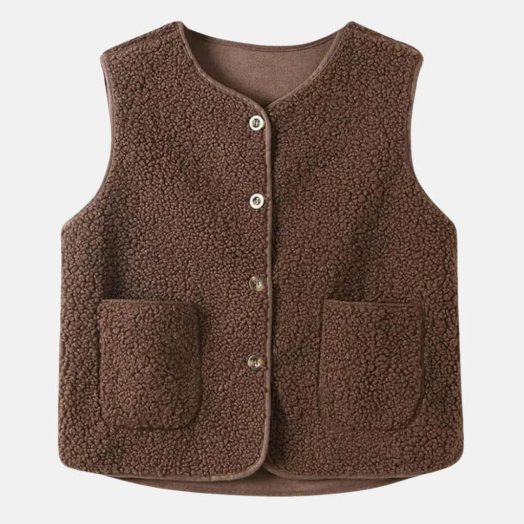 Primadon Damenpullover Braun / XS Modische Strickjacke für Damen lang warm entspannt Herbst Winter