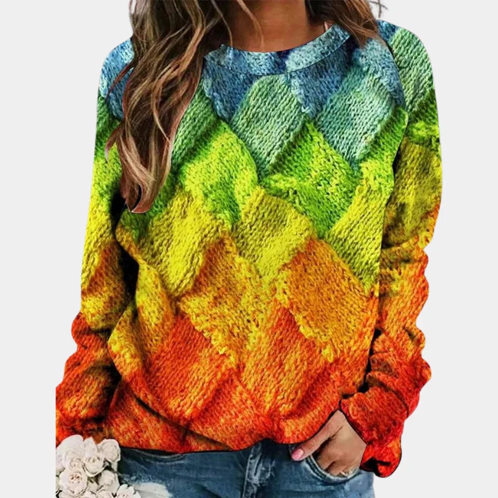 Primadon Damenpullover Grün / XS Eleganter Damenpullover weich atmungsaktiv vielseitig für Herbst Winter