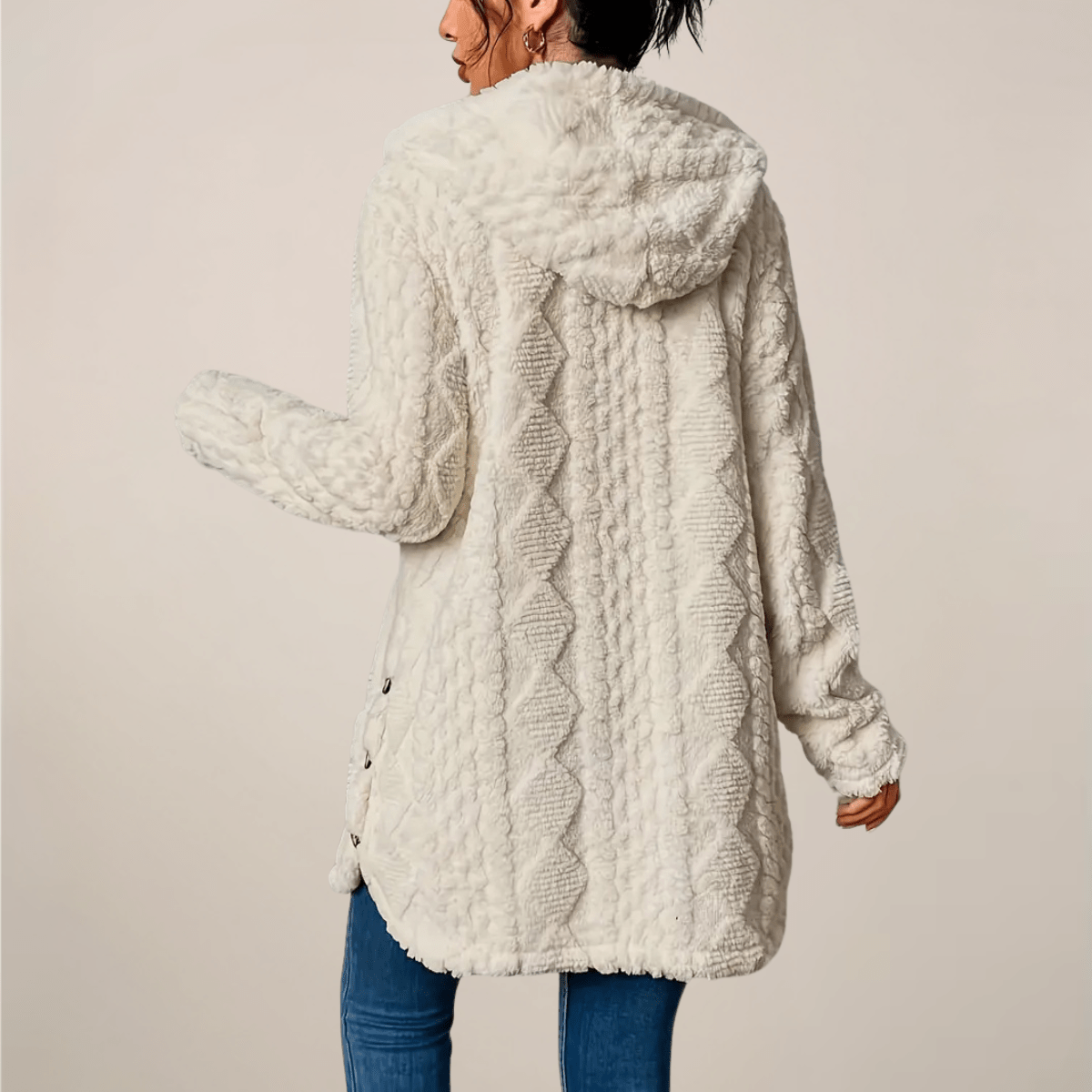 Primadon Damenpullover Lara | Elegante Strickjacke Damen Lang für Winter