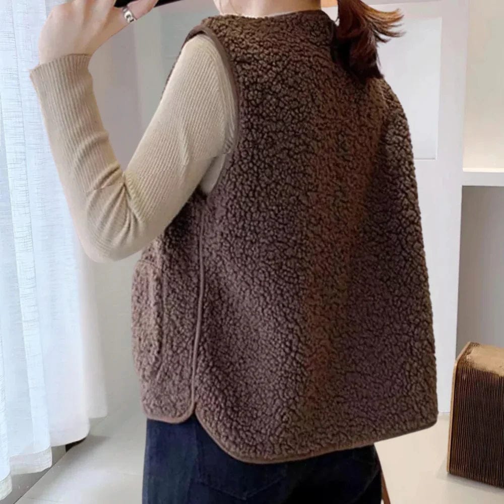 Primadon Damenpullover Modische Strickjacke für Damen lang warm entspannt Herbst Winter