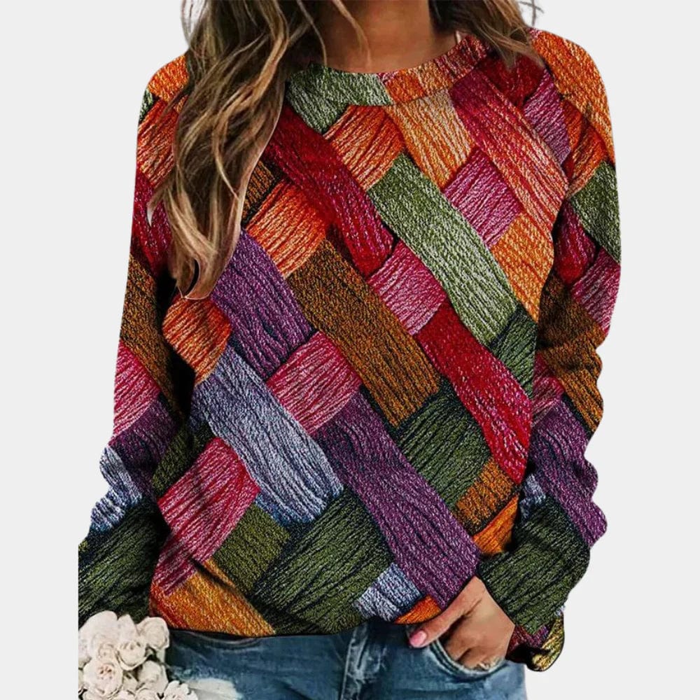 Primadon Damenpullover Orange / XS Eleganter Damenpullover weich atmungsaktiv vielseitig für Herbst Winter