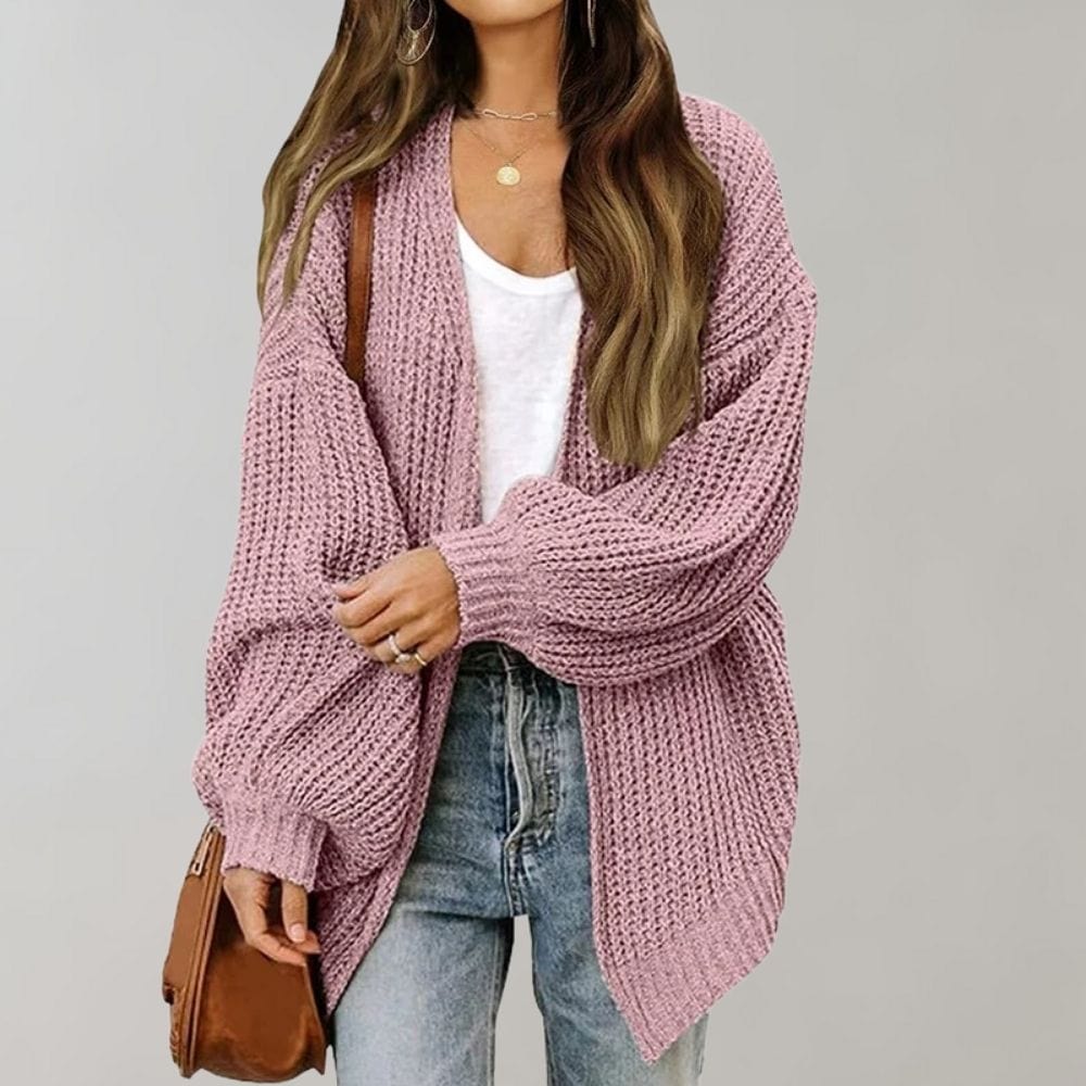 Primadon Damenpullover Rosa / S Ava Damen Strickweste | Bequem, Vielseitig, Ärmellos
