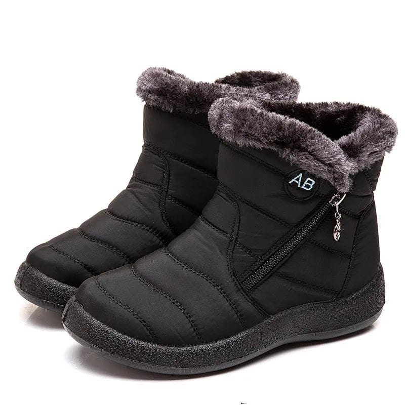 Primadon Damenstiefel Amelie | Bequeme Ankle Boots für Damen mit Fellfutter