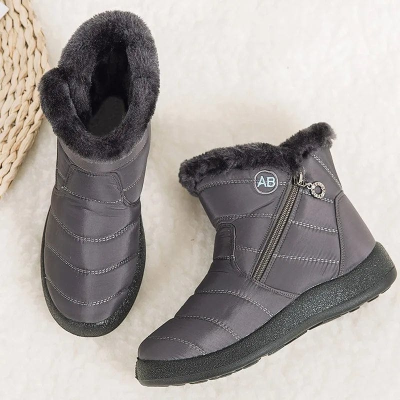 Primadon Damenstiefel Amelie | Bequeme Ankle Boots für Damen mit Fellfutter