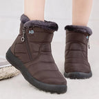 Primadon Damenstiefel Amelie | Bequeme Ankle Boots für Damen mit Fellfutter
