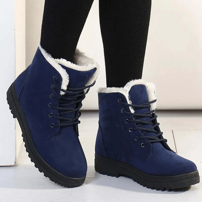 Primadon Damenstiefel Blau / 2.5 Amelie | Elegante Ankle Boots für Damen Winter