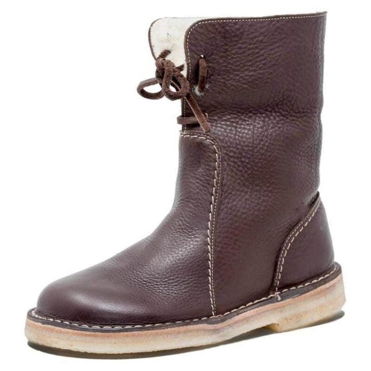 Primadon Damenstiefel Dunkelbraun / 2 Clara | Elegante Knöchelstiefel für Damen Winter